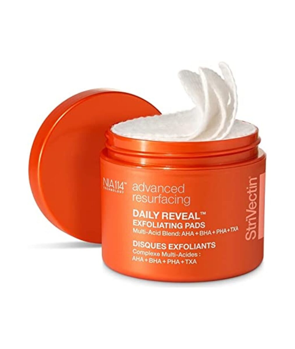 strivectin daily reveal exfoliating pads