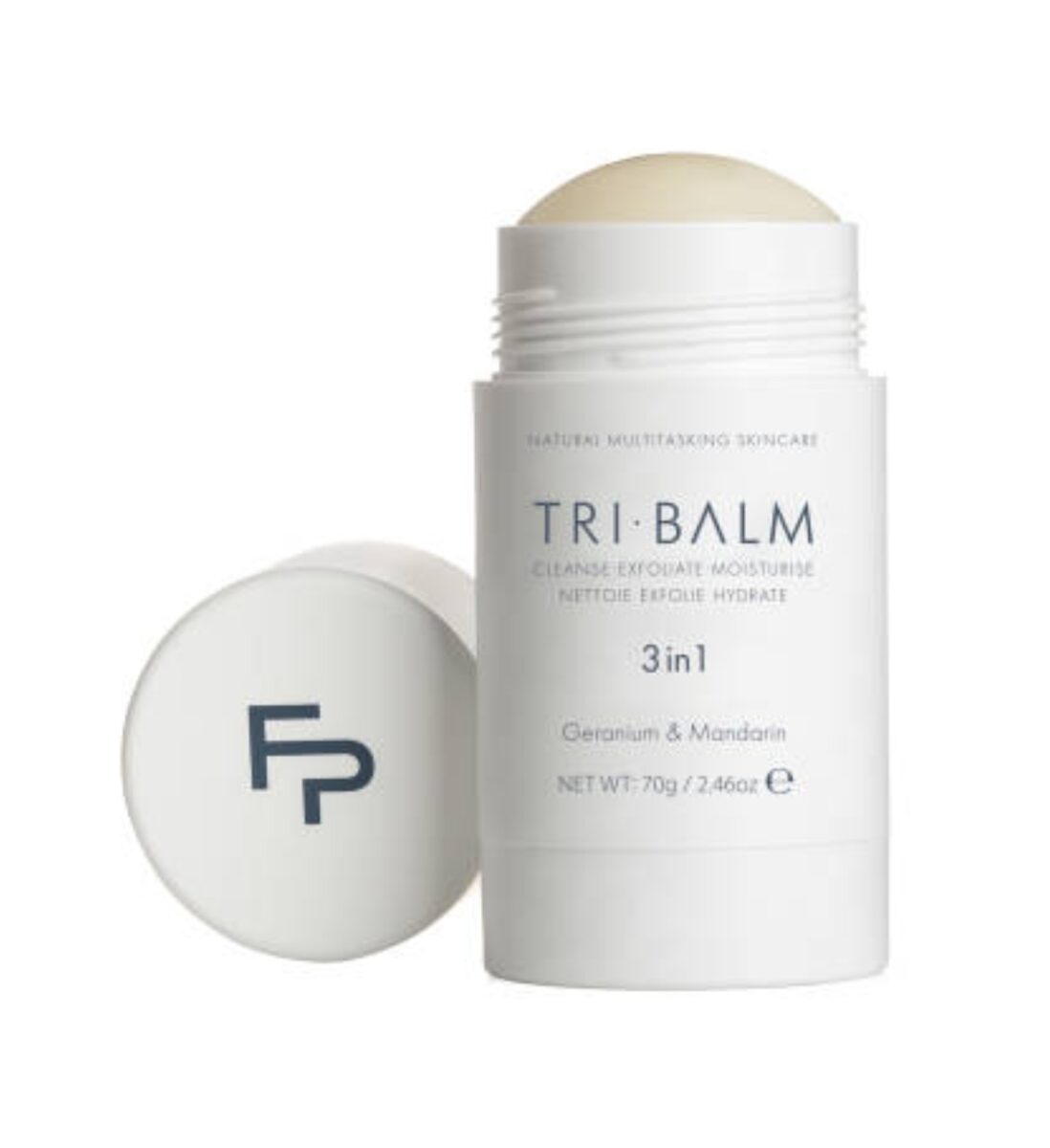 tri balm cleanse exfoliate moisturise