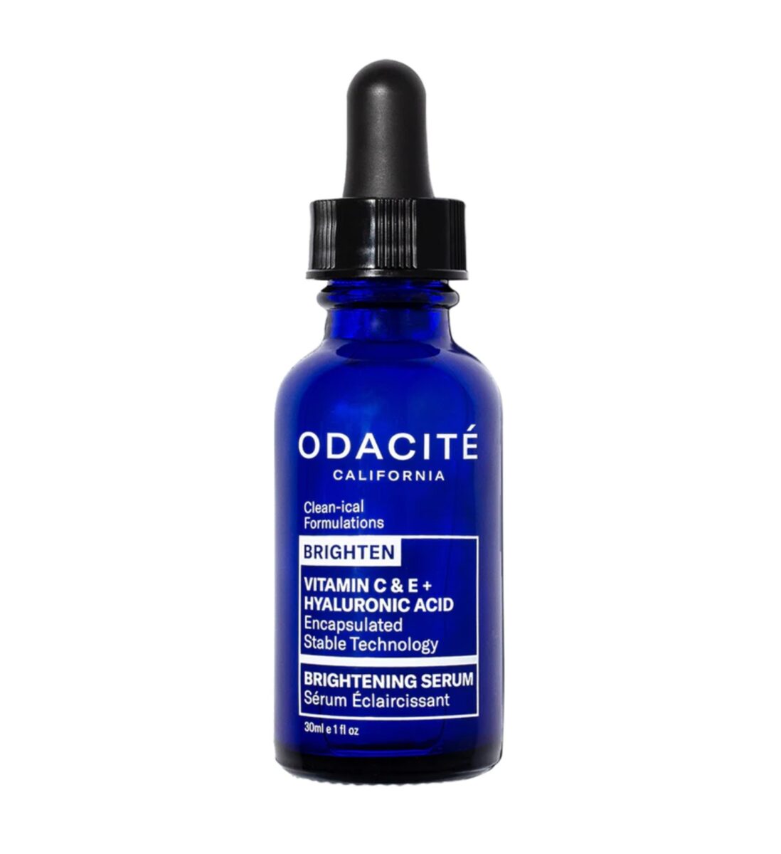 odacite brighten vitamin c & e hyaluronic acid serum