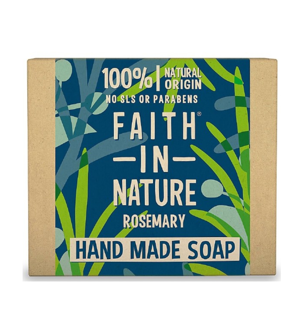 faith in nature rosemary hand made soap