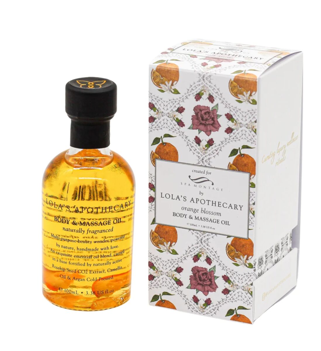 lolas apothecary orange blossom body and massage oil