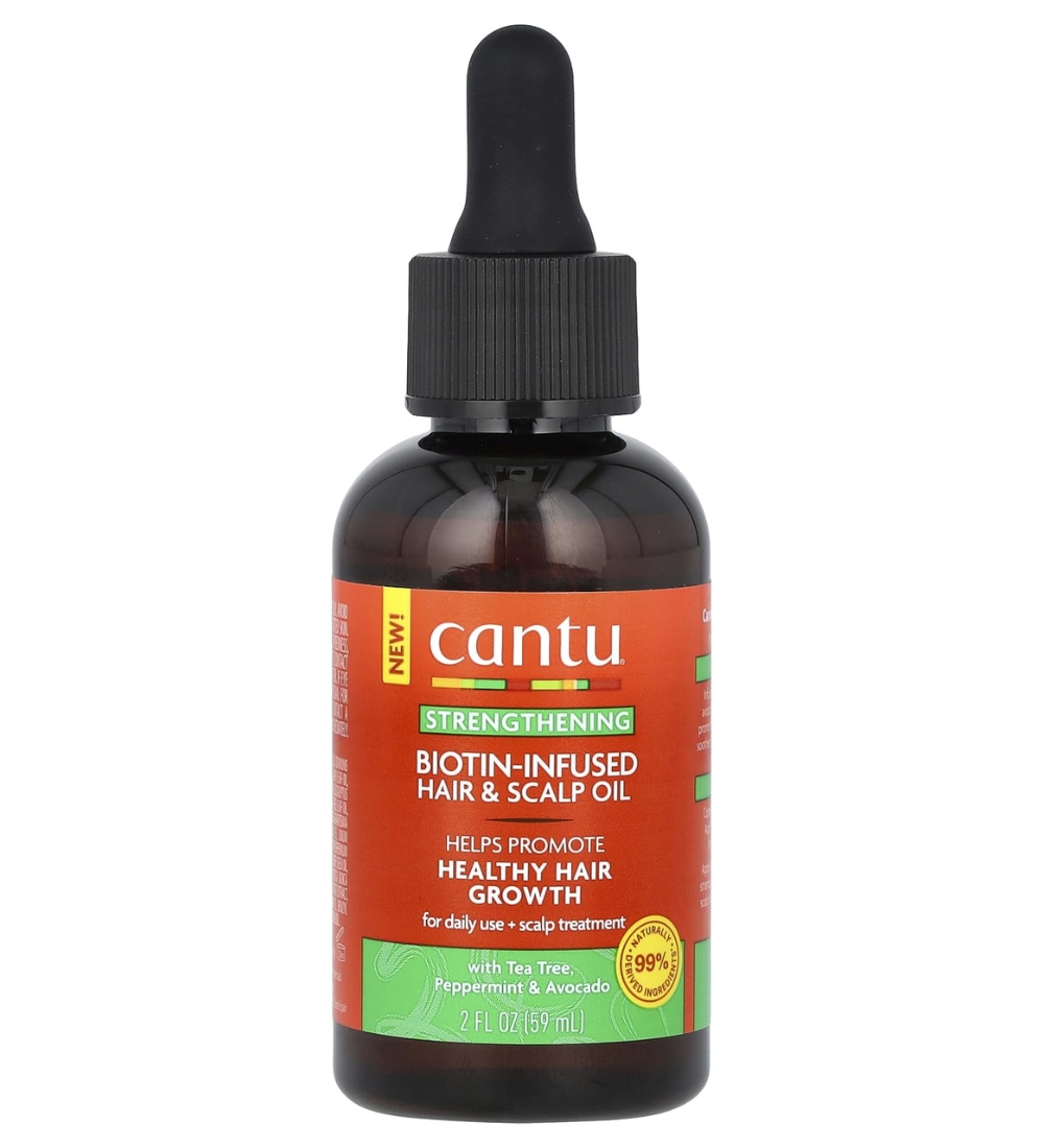 cantu biotin infused hair and scalp oil