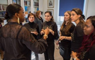 denise with hmua team