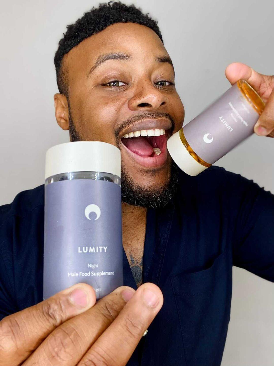 yann lumity day and night male food supplement