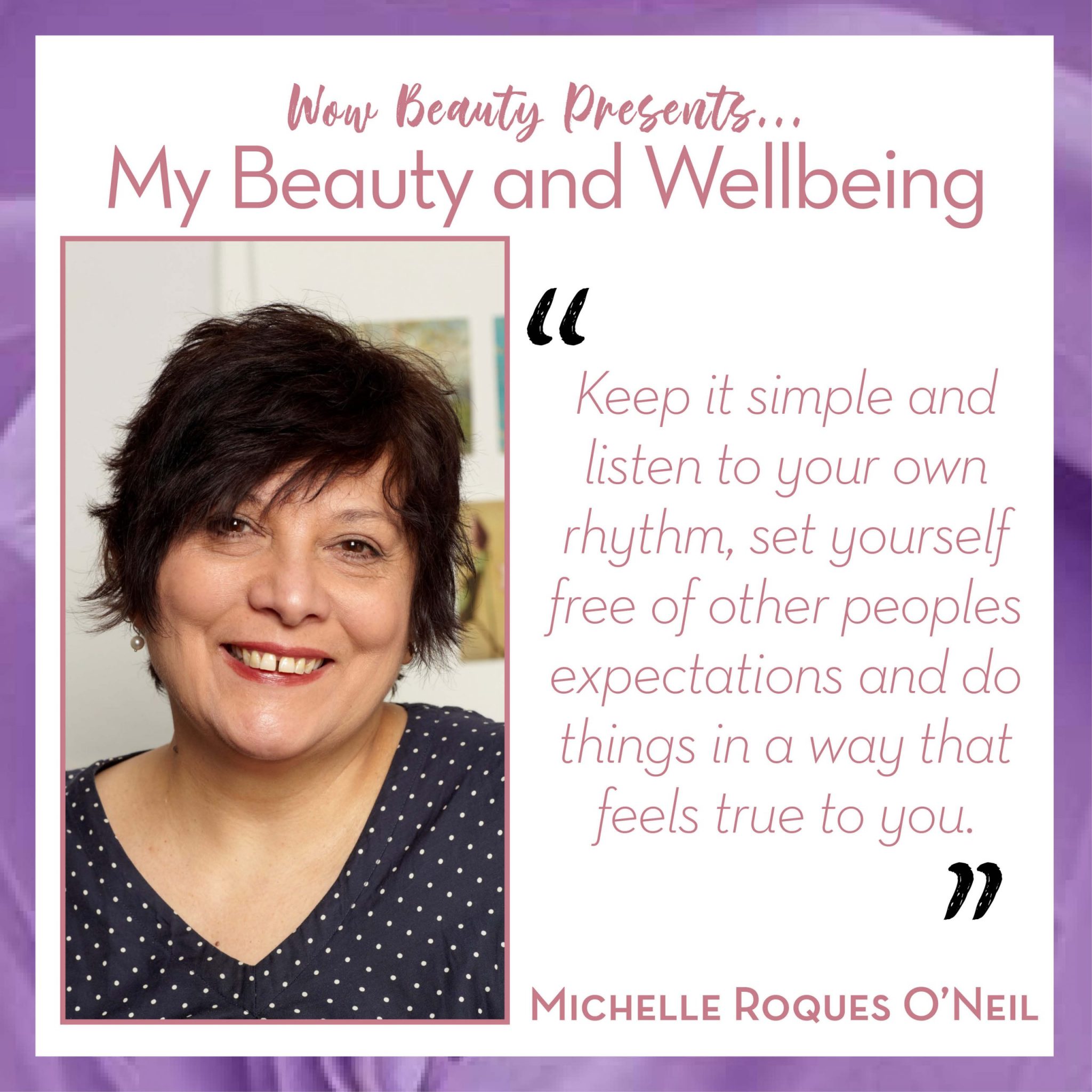 michelle roques O'Neil my beauty and wellbeing