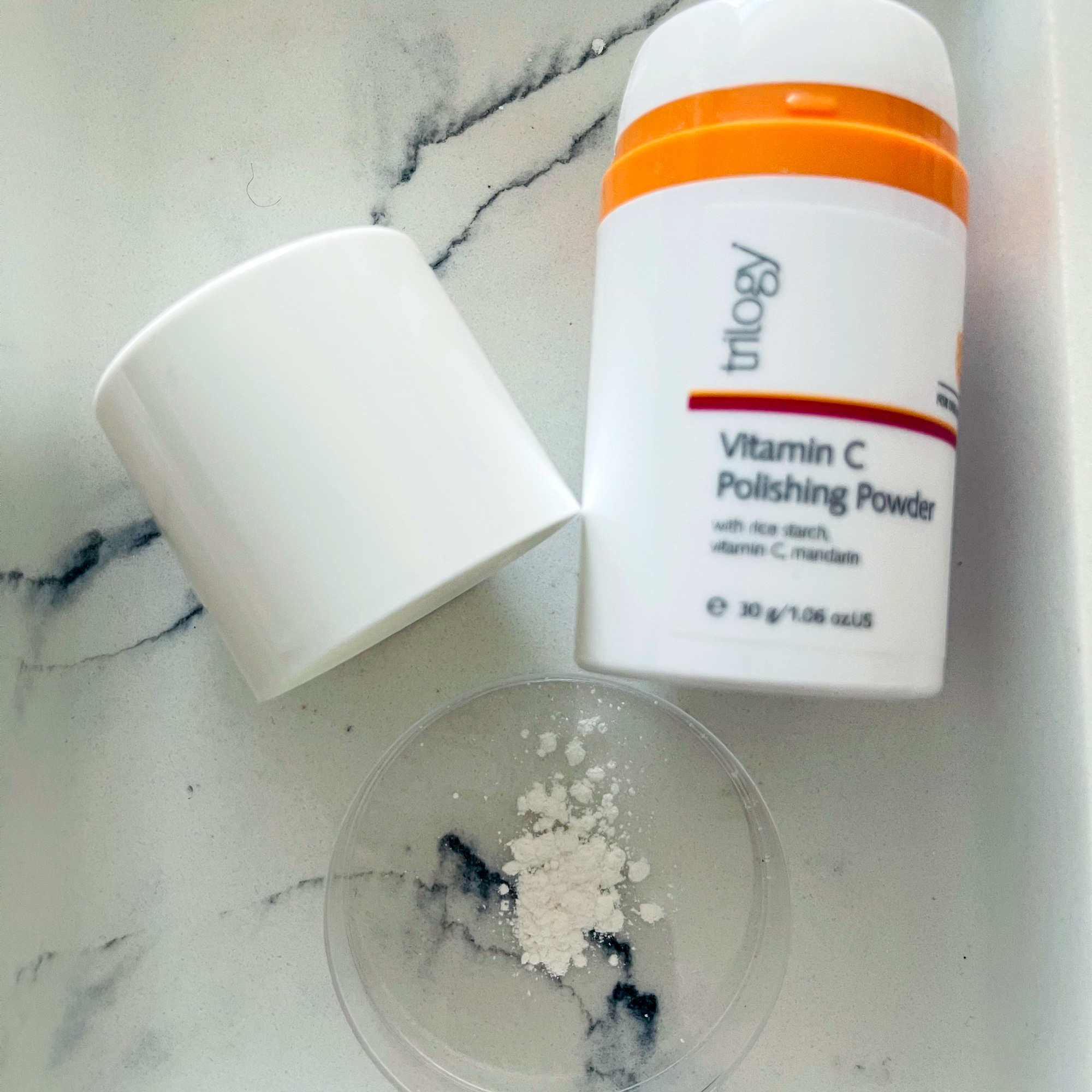 trilogy vitamin c polishing powder