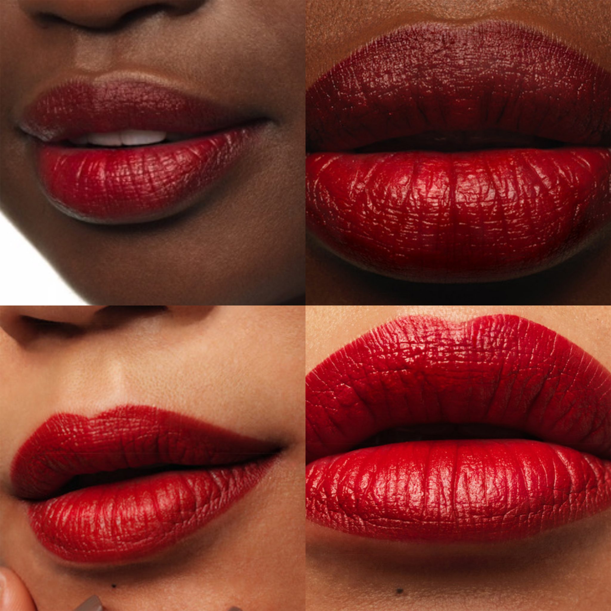 red lips grid