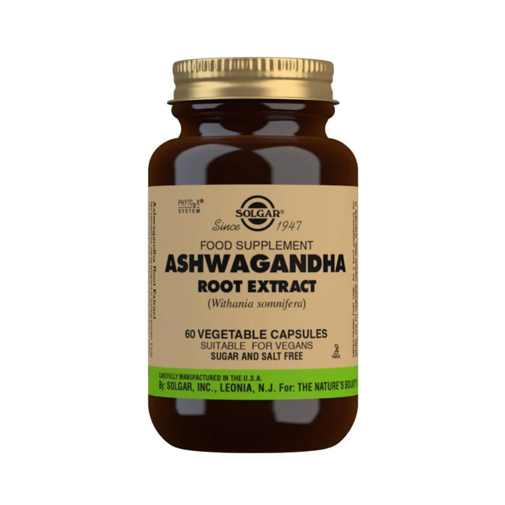 solgar ashwagandha root extract supplement