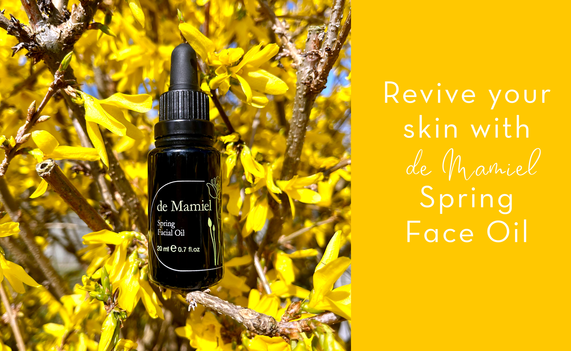 demamiel spring facial oil