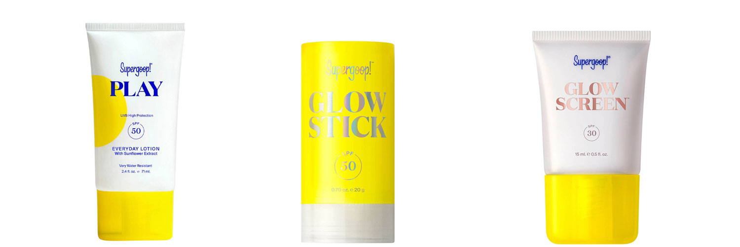 supergoop spf's