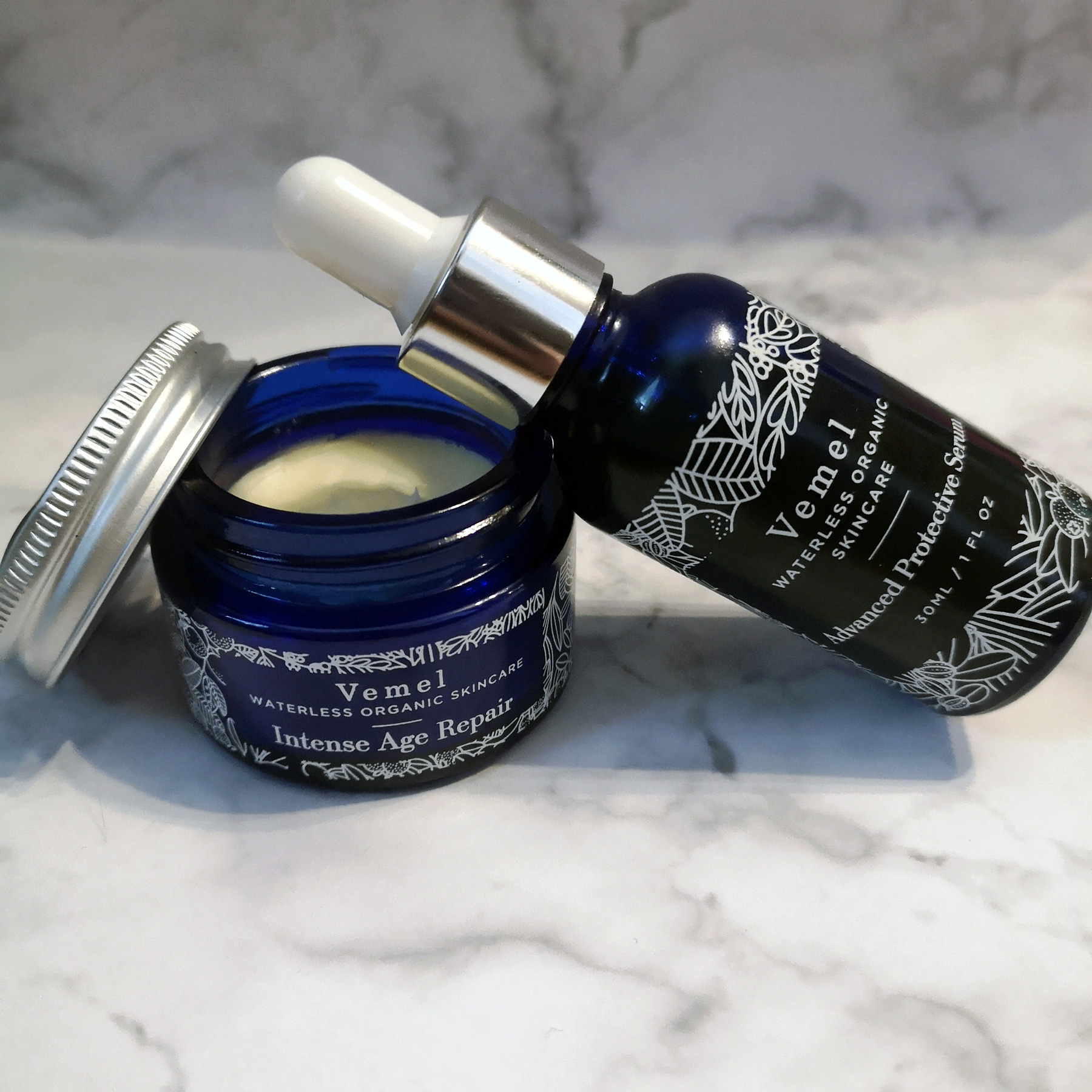 vemel waterless skincare - intense age repair, advanced protective serum