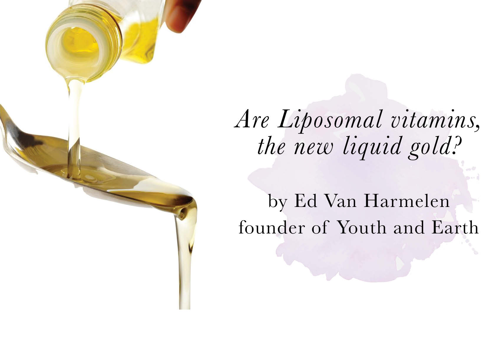 are liposomal vitamins the new liquid gold?