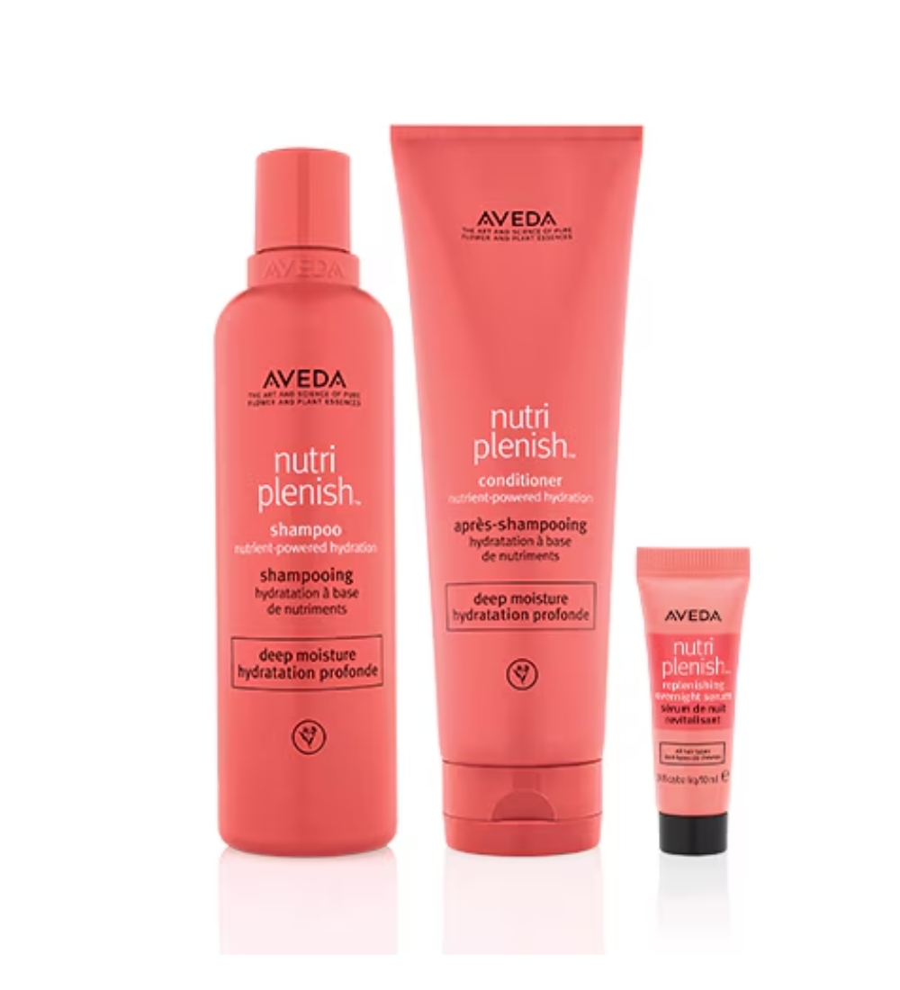 aveda nutriplenish shampoo and conditioner