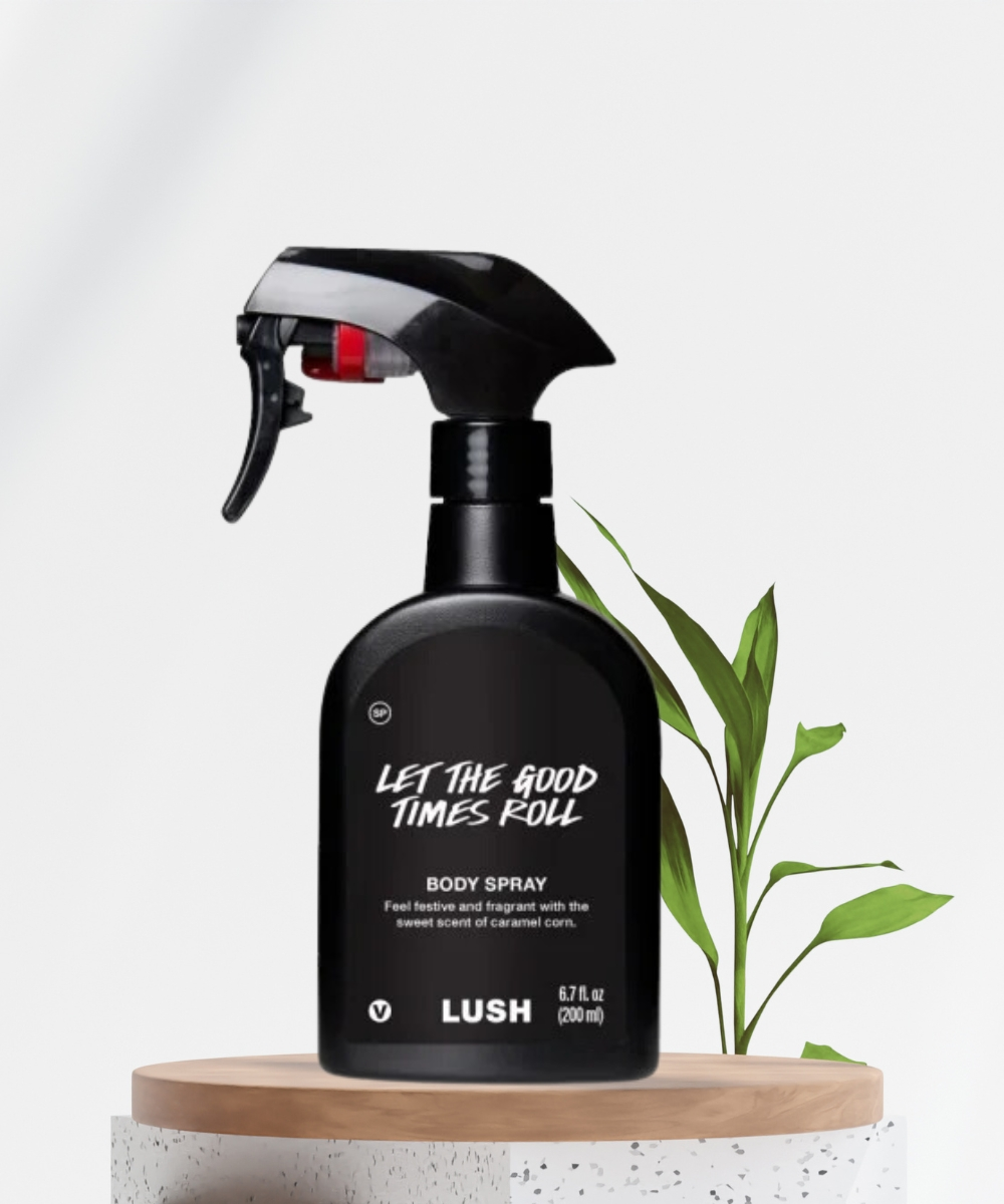 lush let the good times roll body spray