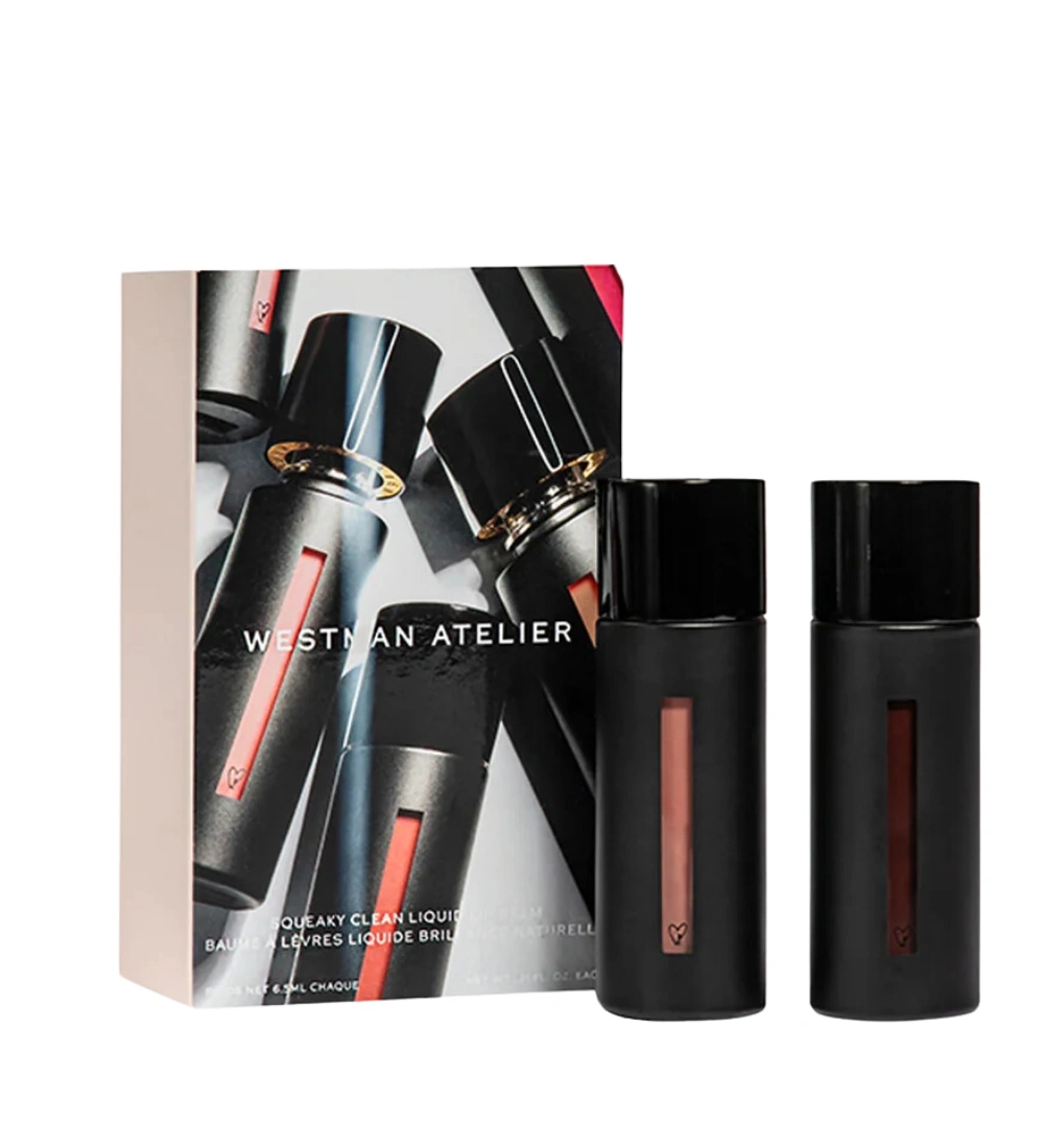 Westman Atelier Squeaky Clean Liquid Lip Balm Duo