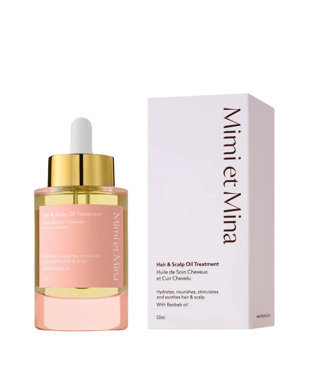 • Mimi Et Mina Hair and Scalp Oil Treatment