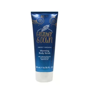 feather and down warming body scrub