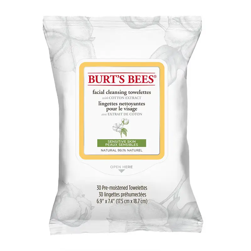burts bees towelettes