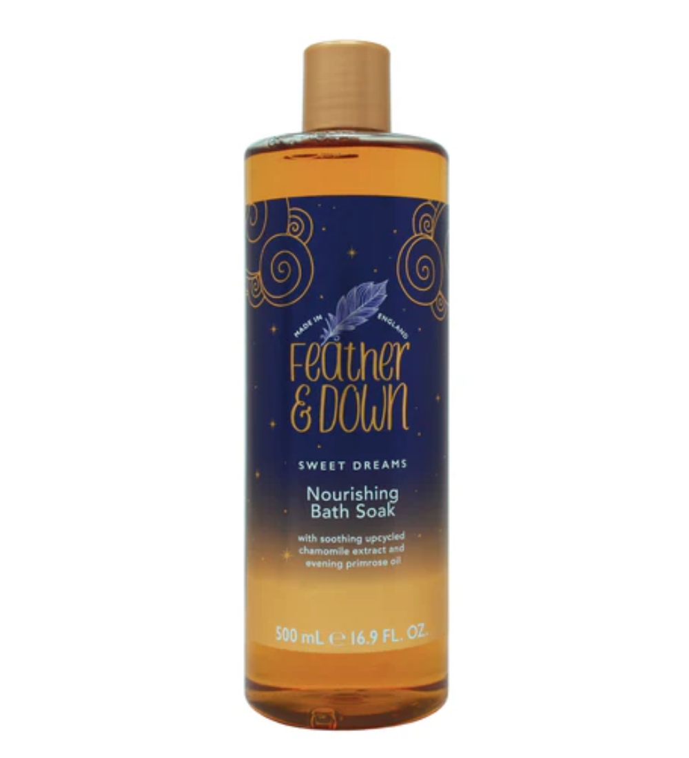 feather and down nourishing bath soak