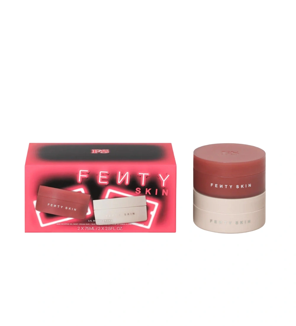 Fenty Beauty Lil Butta Dropz Mini Whipped Oil Body Cream Duo