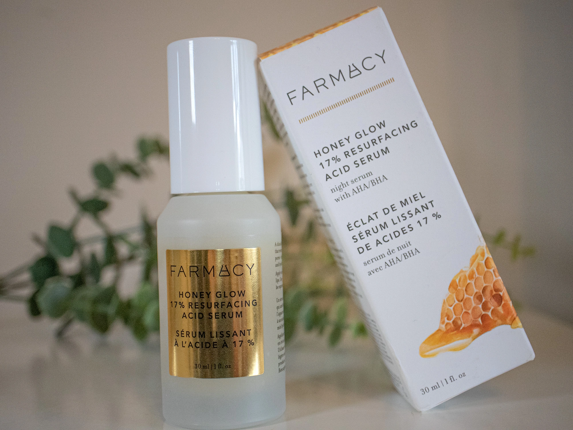 farmacy honey glow acid serum