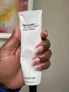 necessaire hand cream