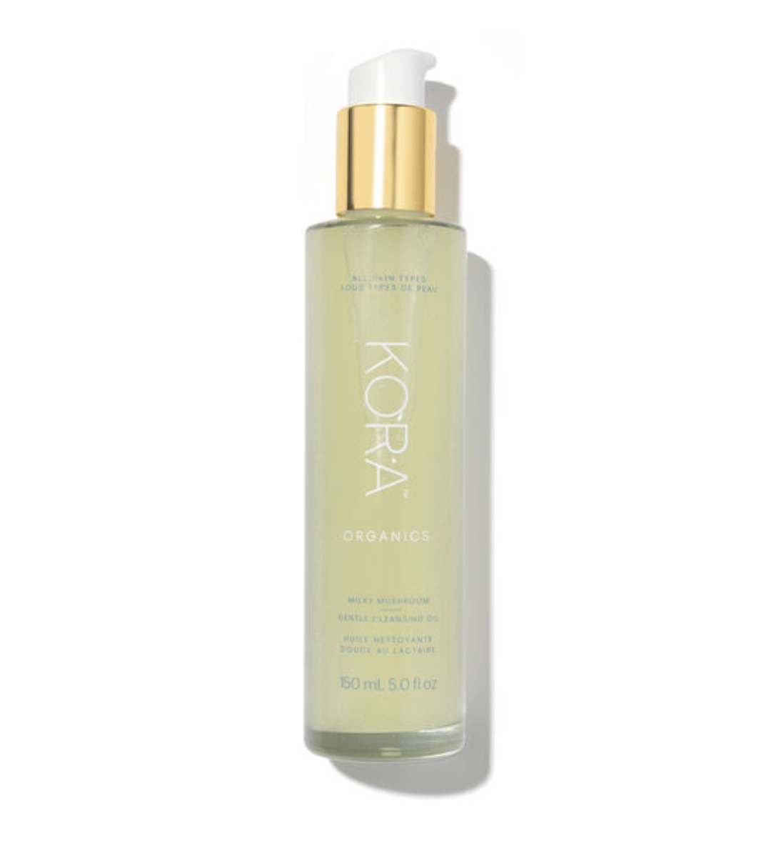 Kora Organics mushroom cleansing oil