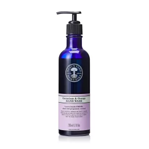 neals yard geranium and orange hand wash