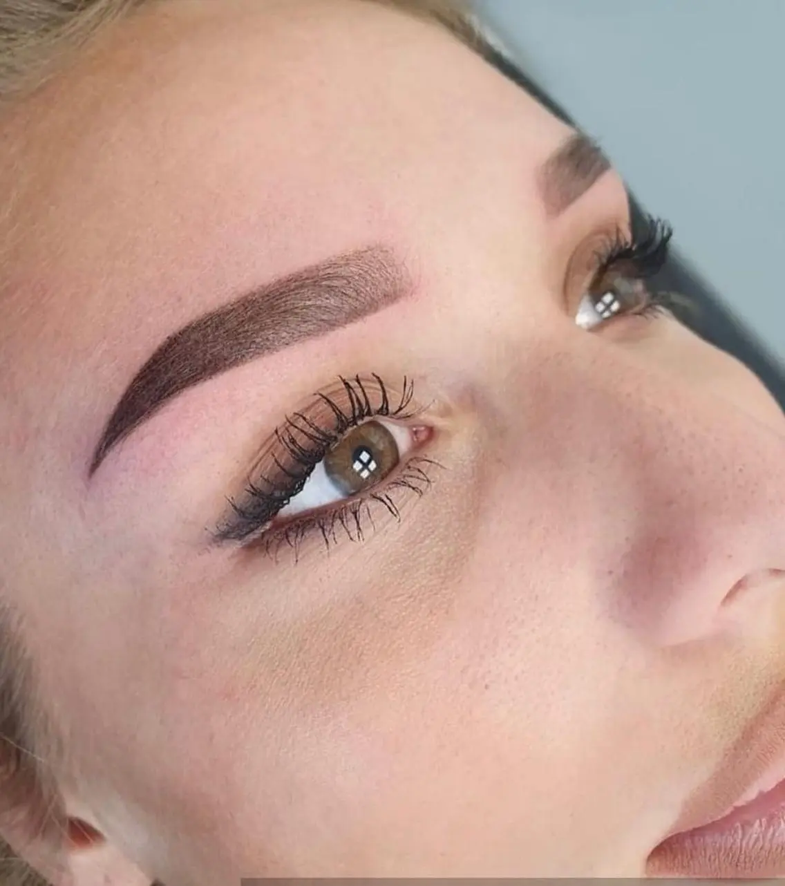 square face shape eyebrows