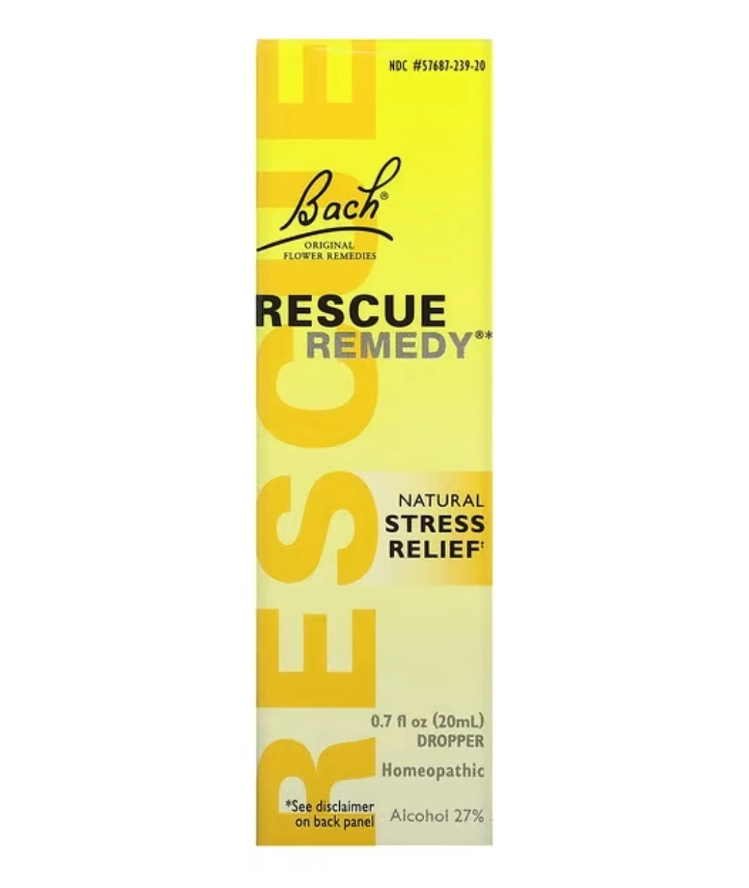 Bach, Original Flower Remedies, Rescue Remedy, Natural Stress Relief