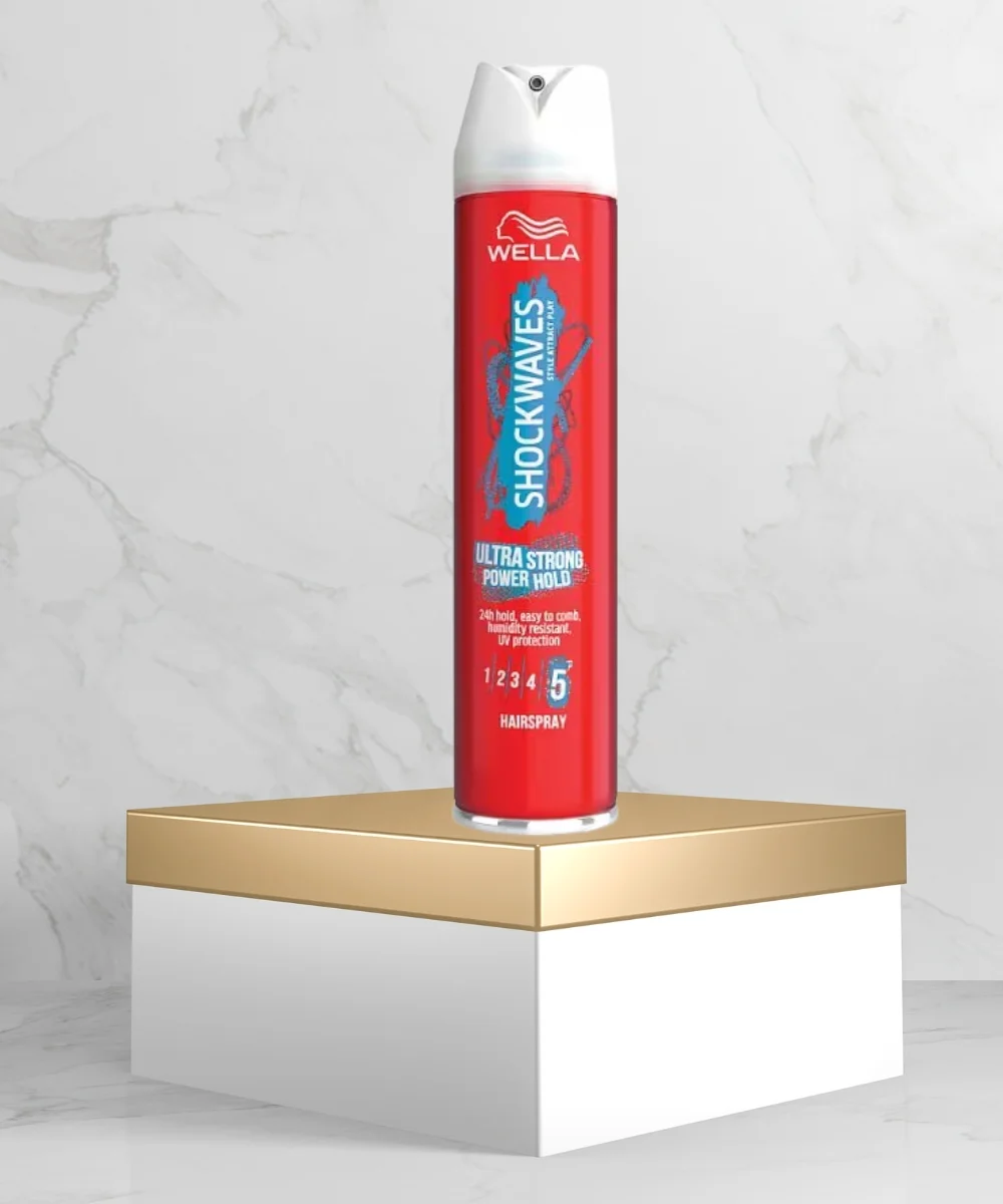 Wella Shockwaves Ultra Strong Power Hold Hairspray