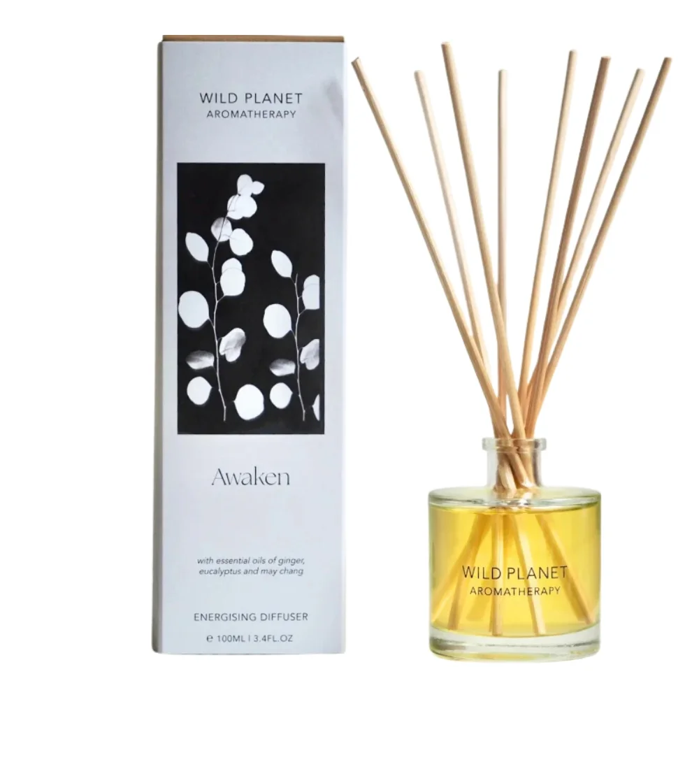 Wild Planet Aromatherapy Awaken Reed Diffuser