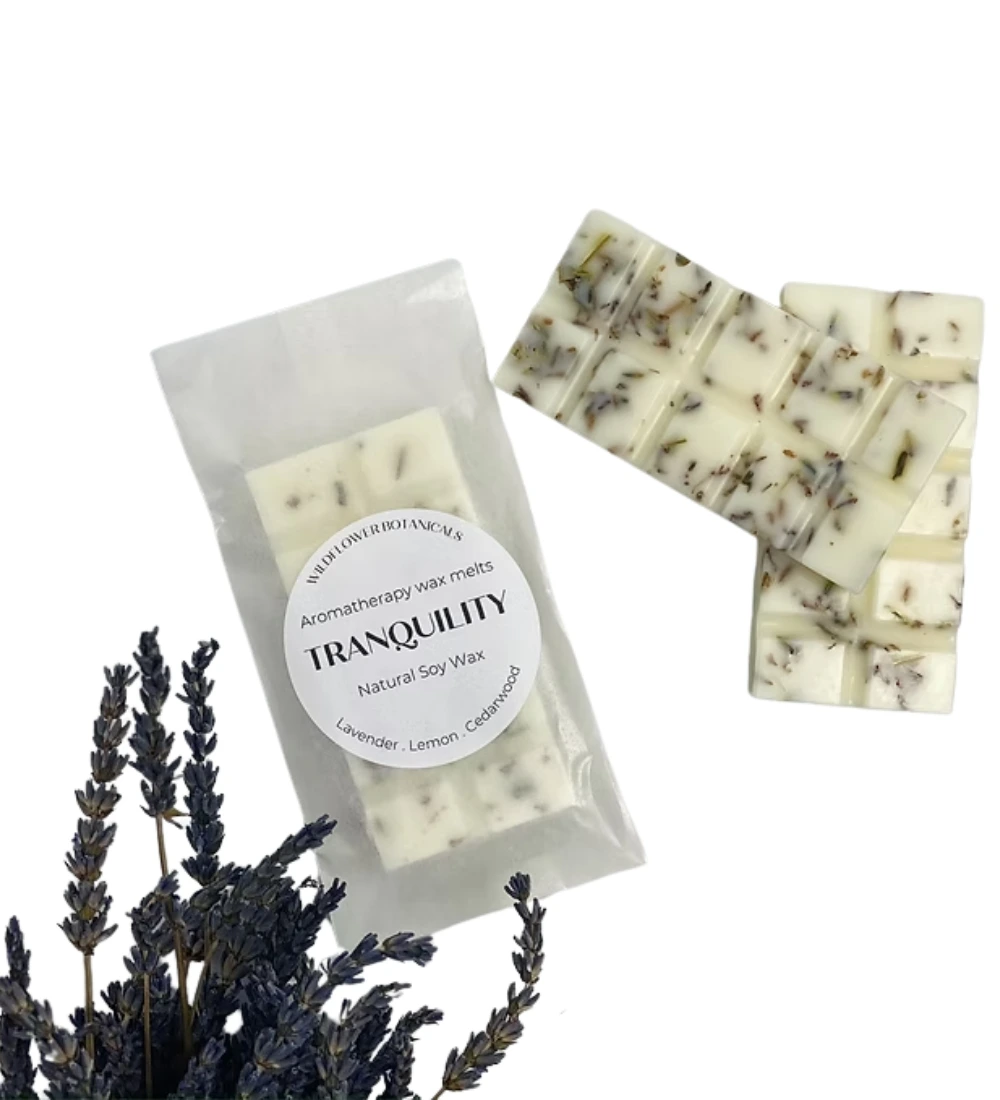 Wildflower Botanicals Aromatherapy Wax Melts – Tranquillity