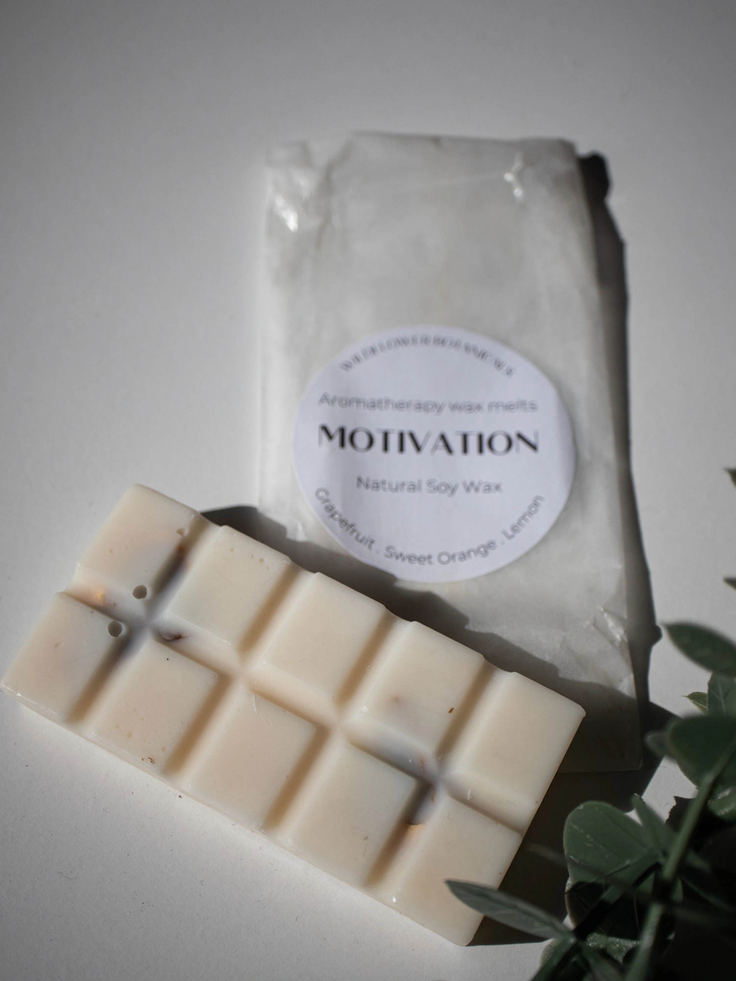 wildflower botanicals motivation wax melt