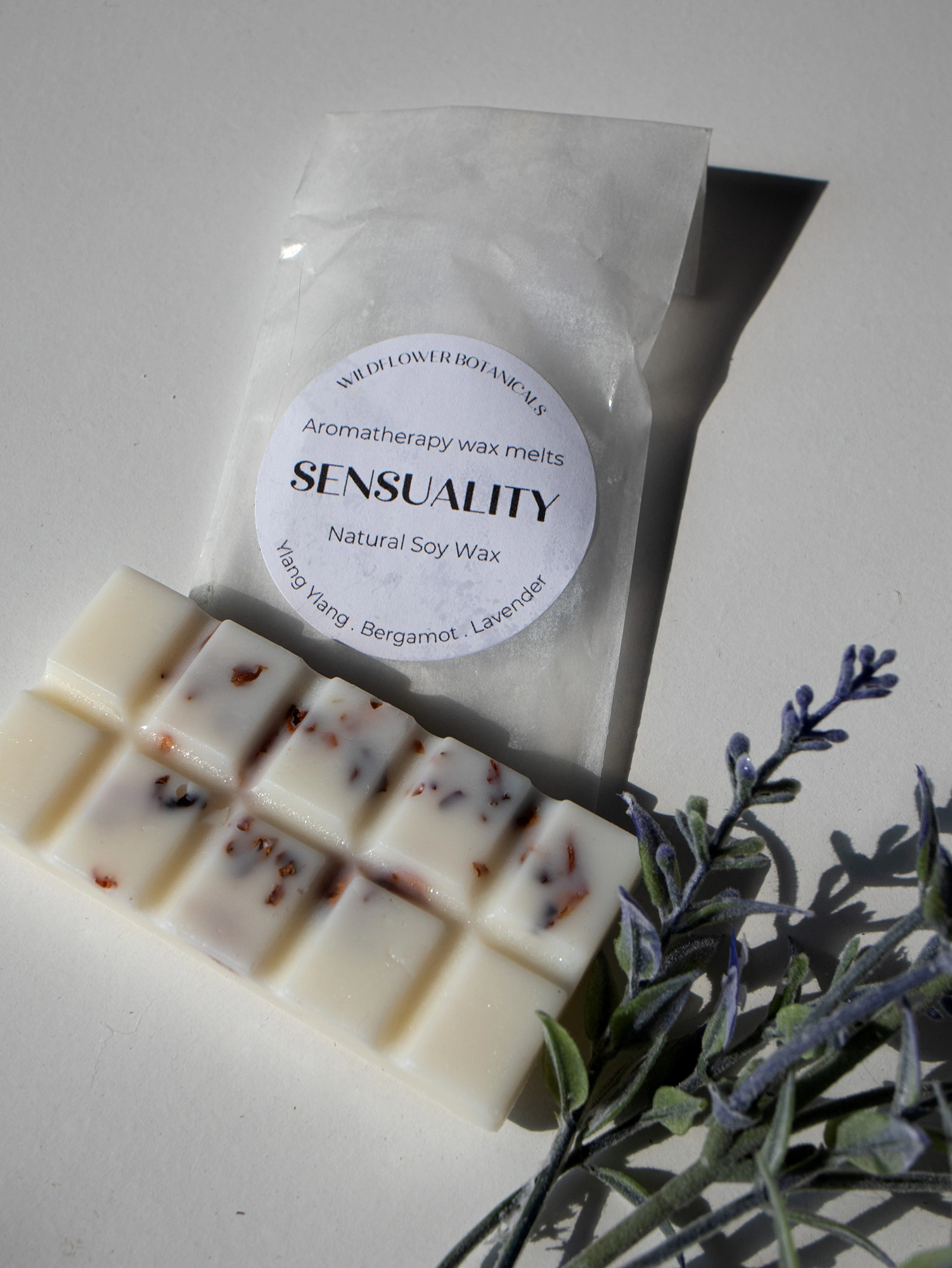 wildflower botanicals sensuality wax melt