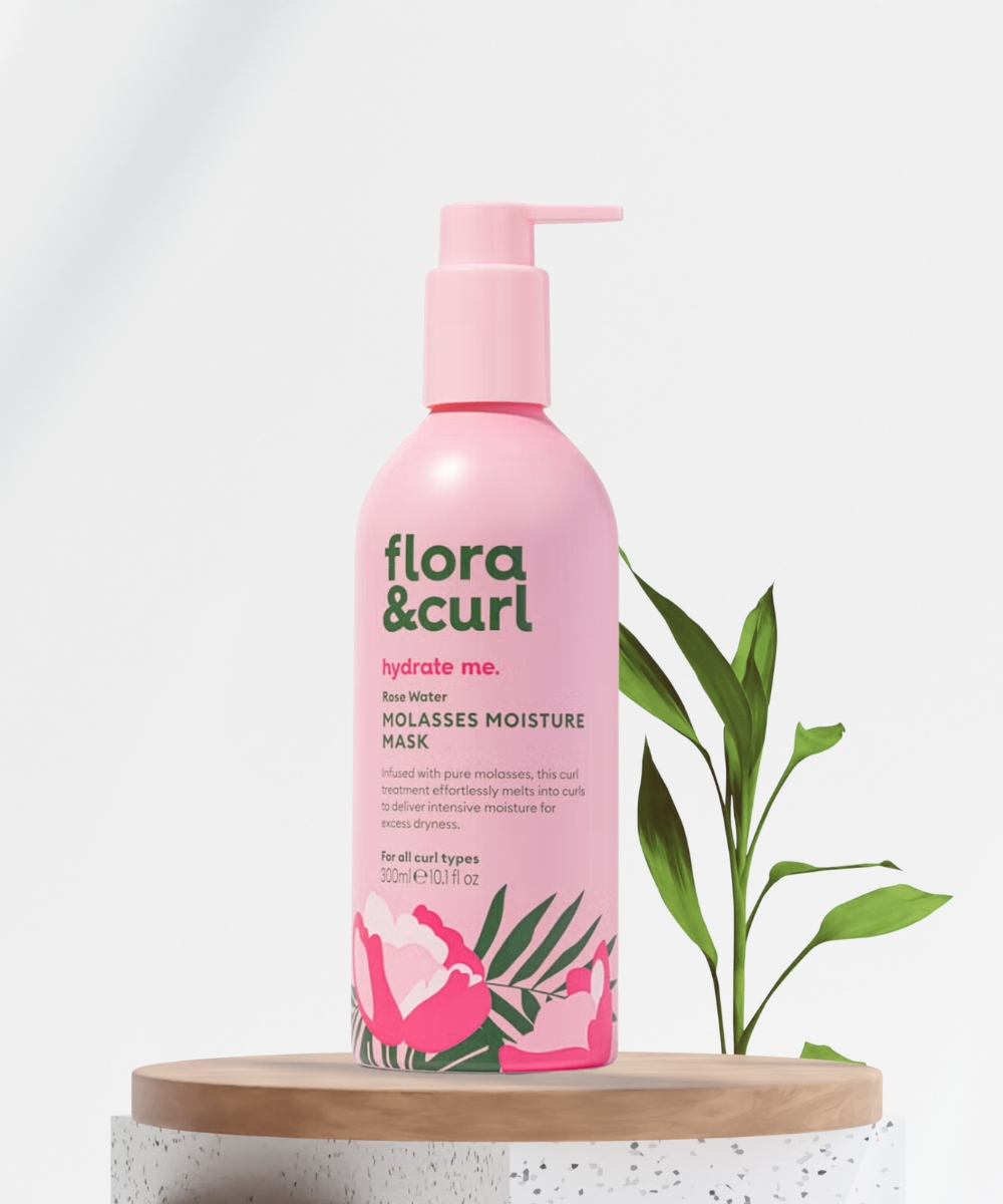 Flora & Curl Rose Water Molasses Moisture Mask